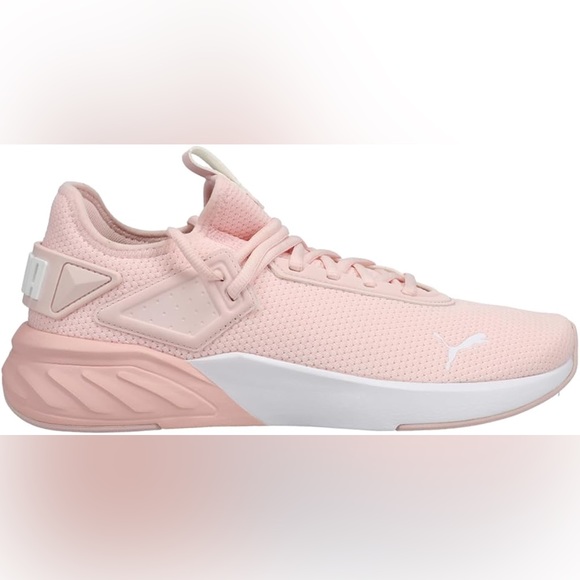 Puma Women’s Amare Pink & White Sneakers Size 8 - Picture 2 of 9